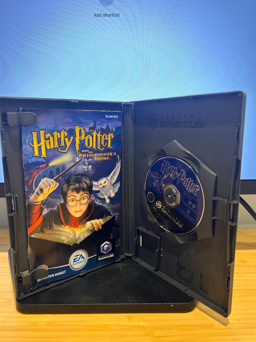 Harry Potter and the Philosopher's Stone - Nintendo Gamecube Game + Manual - PAL