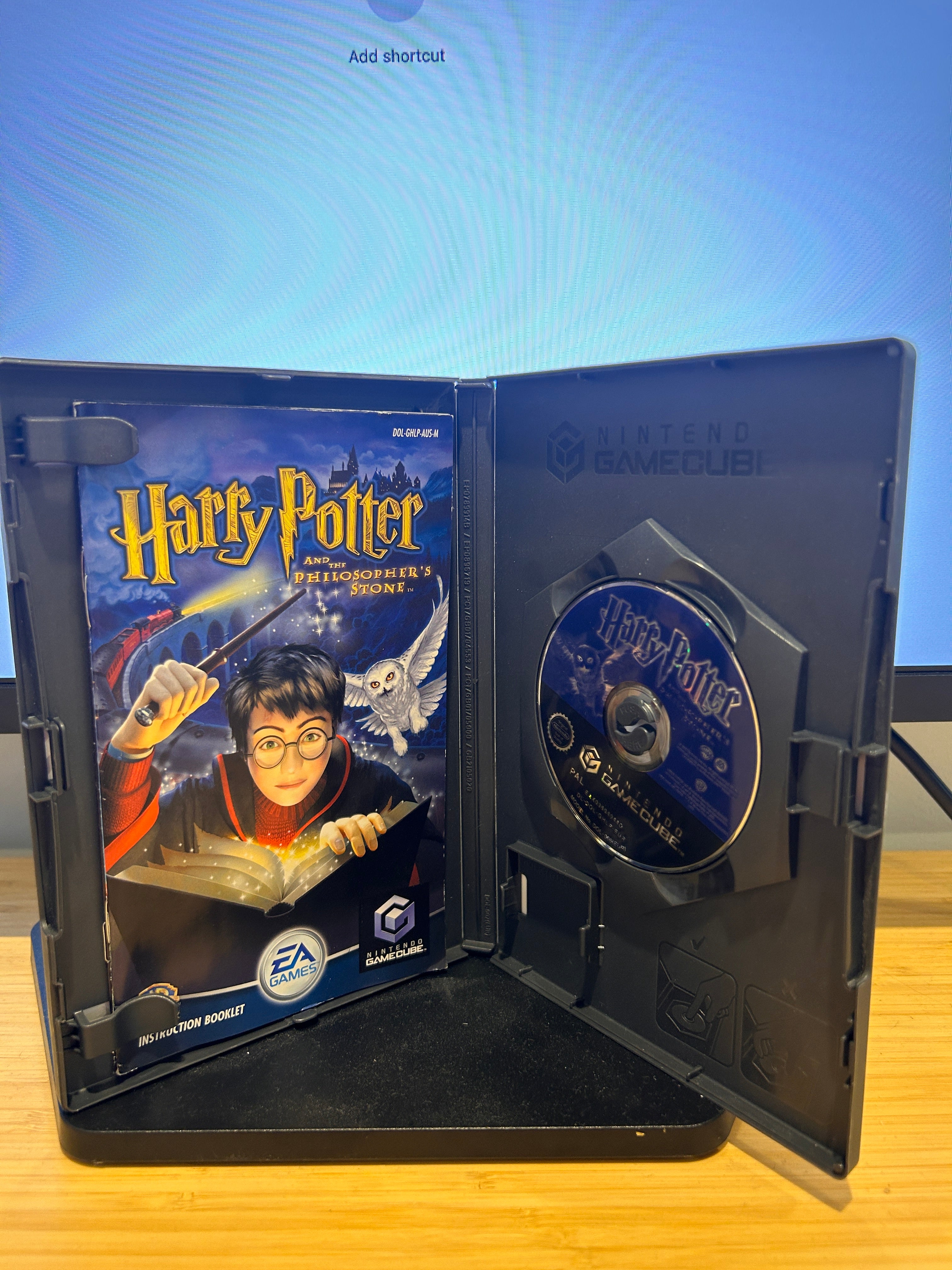 Harry Potter and the Philosopher's Stone - Nintendo Gamecube Game + Manual - PAL
