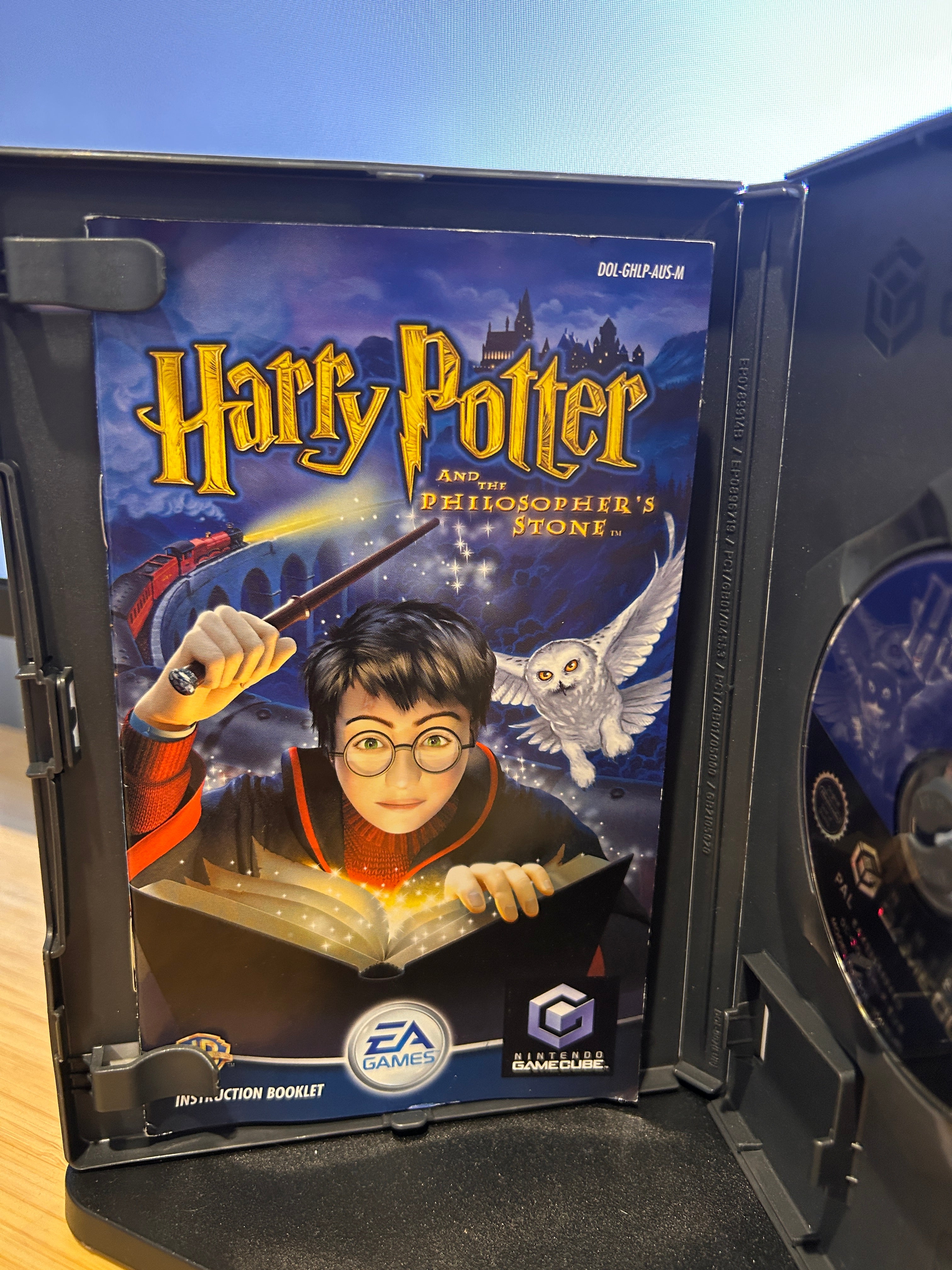 Harry Potter and the Philosopher's Stone - Nintendo Gamecube Game + Manual - PAL