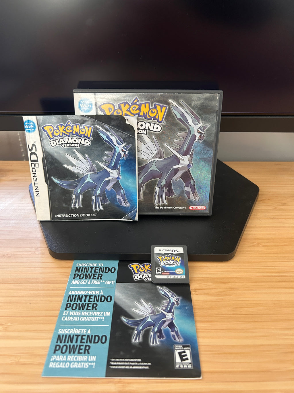 Pokemon Diamond Version (Nintendo DS) Authentic Complete W/Inserts NTR-ADAE-USA