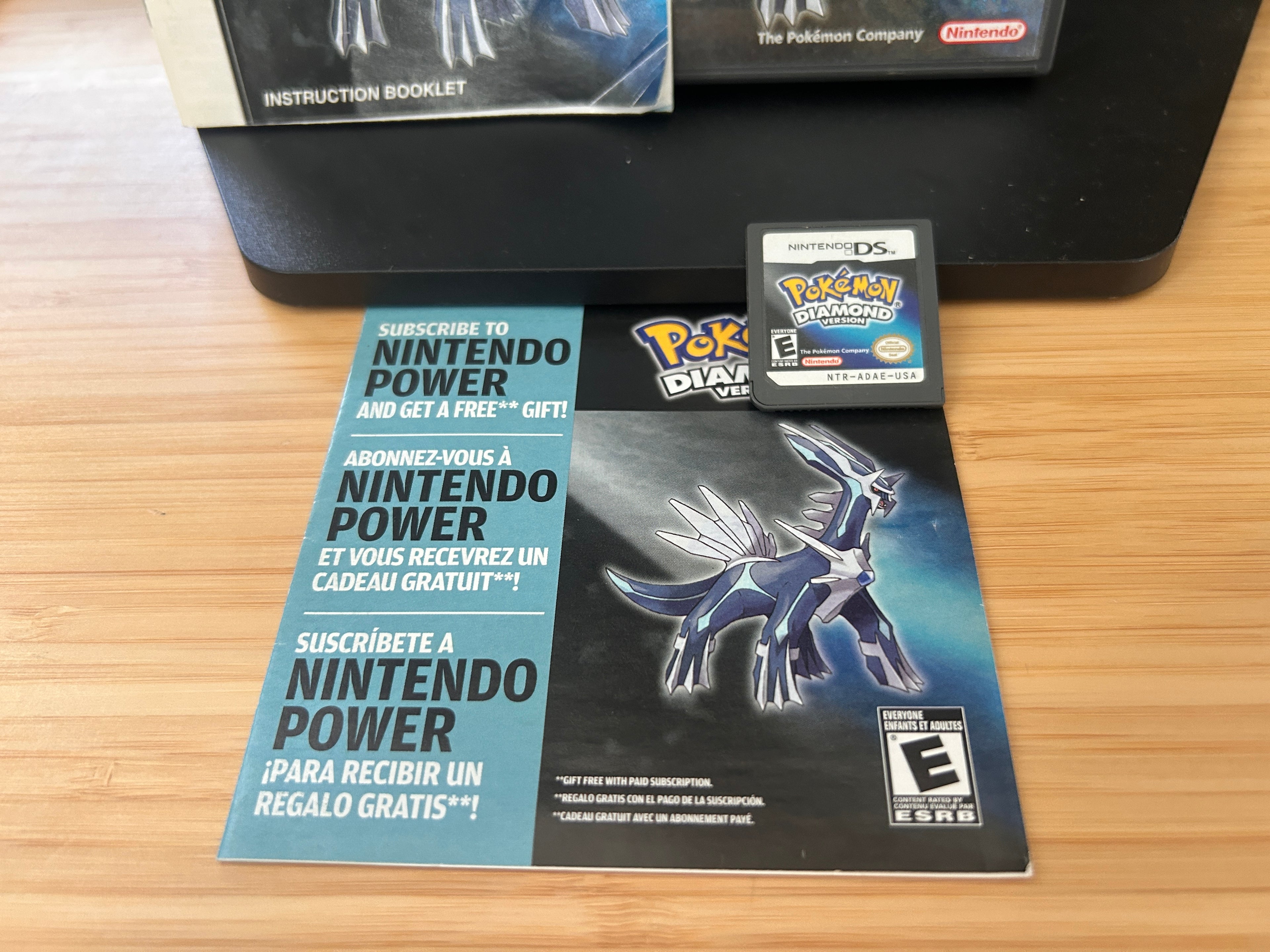 Pokemon Diamond Version (Nintendo DS) Authentic Complete W/Inserts NTR-ADAE-USA