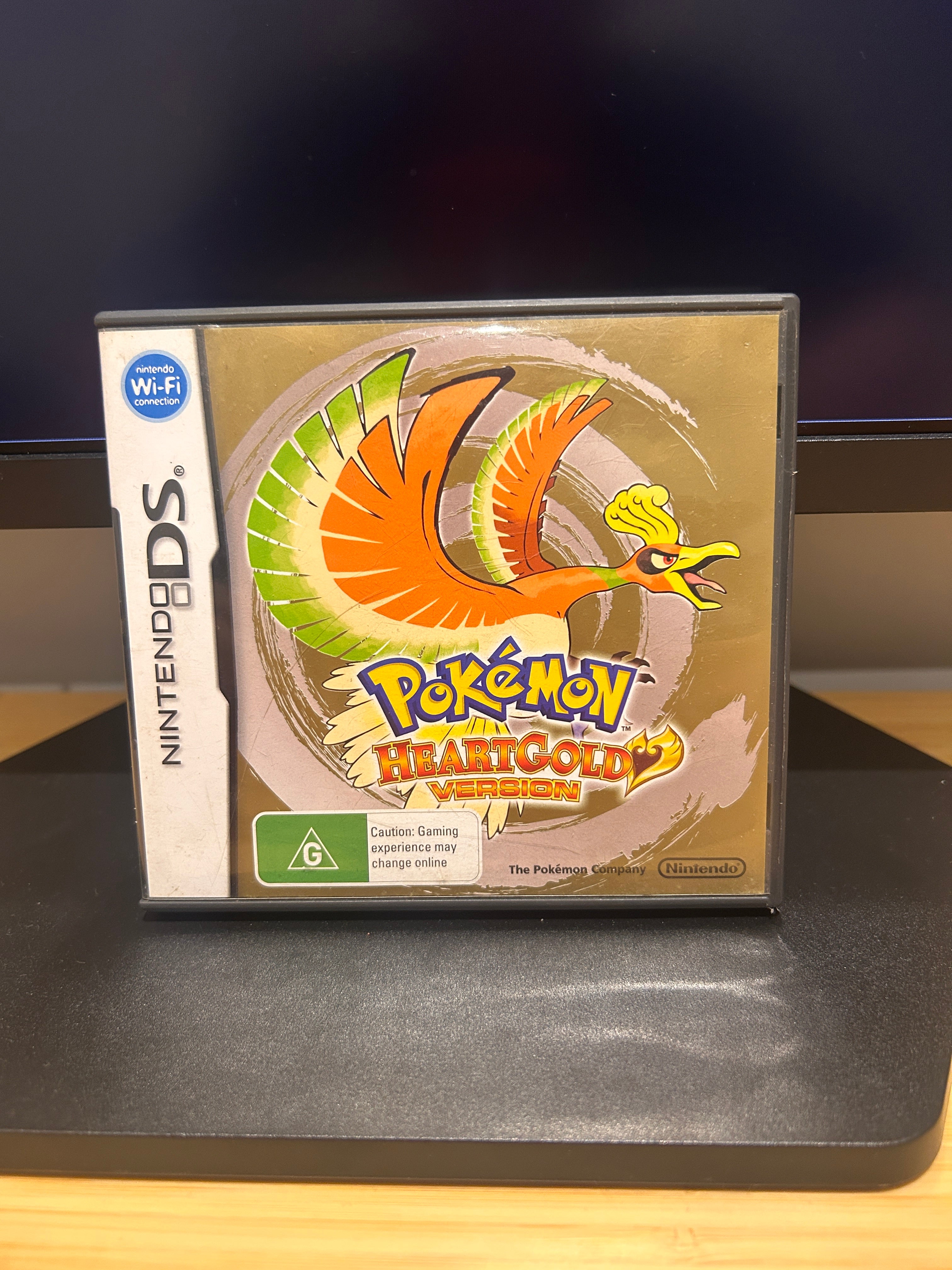 Pokemon HeartGold Version Nintendo DS PAL AUS Complete CIB Genuine
