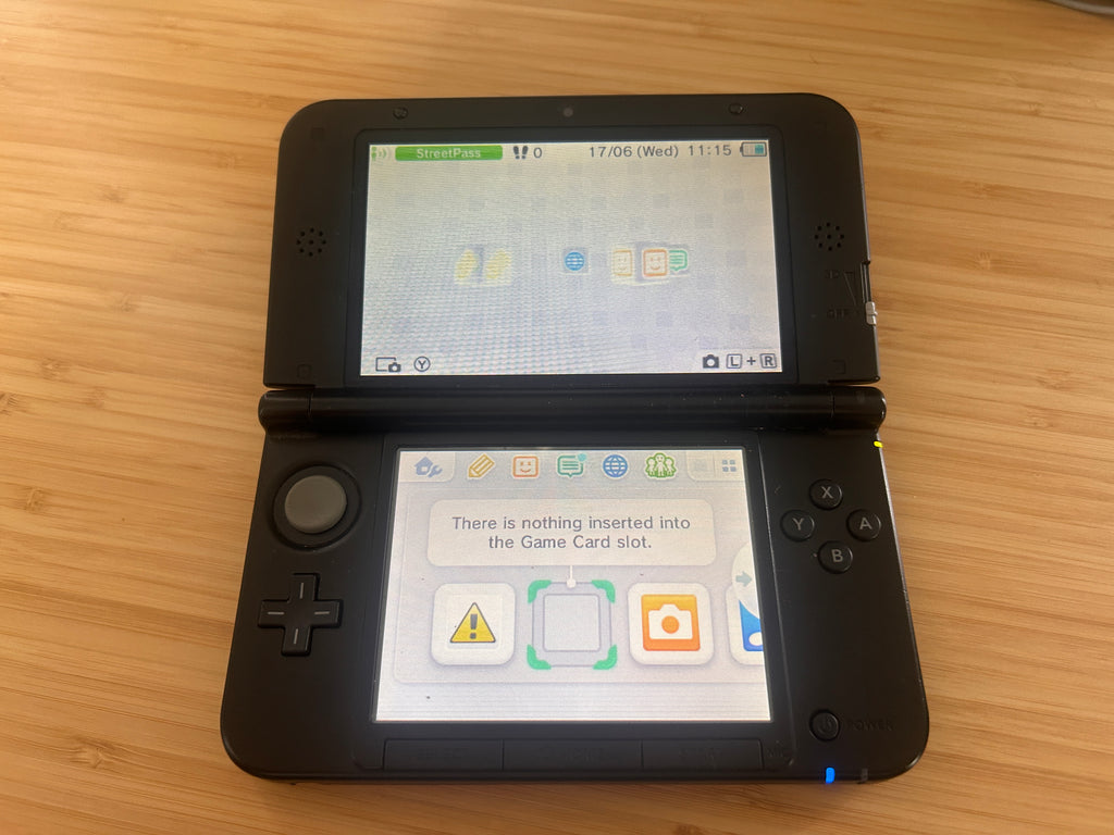 Nintendo 3DS XL Console Pokemon XY Xerneas Yveltal PAL Blue Read Description