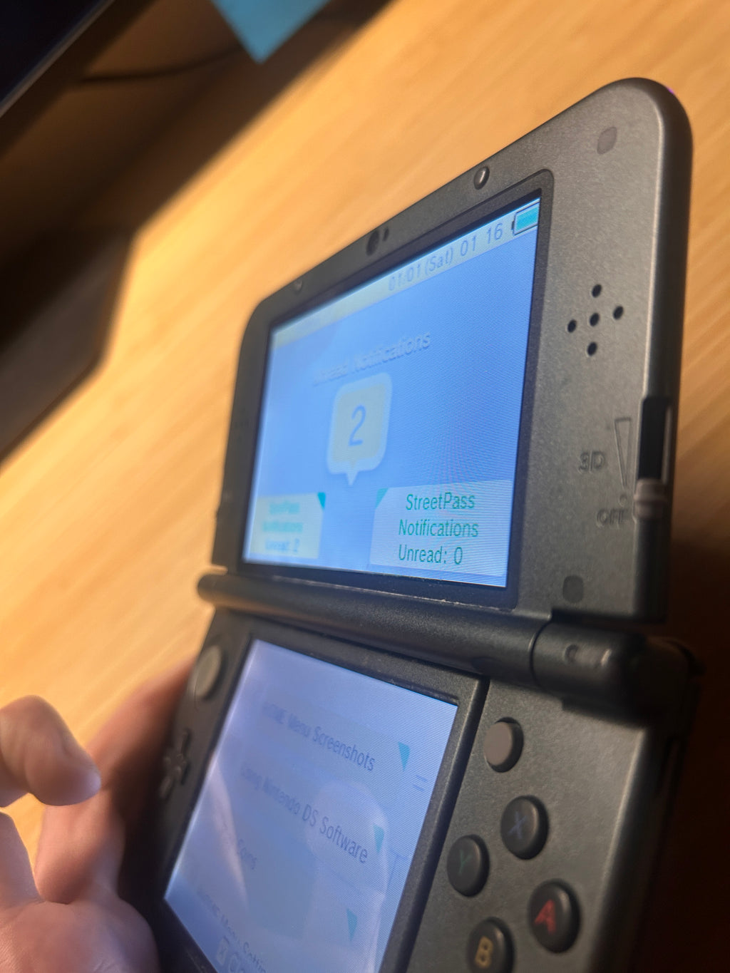 New Nintendo 3DS XL Console Grey PAL, Good Condition, Case and Games Bundle