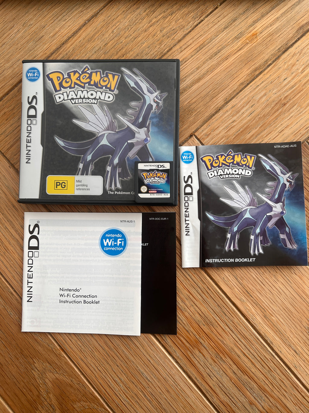 Pokemon Diamond Version Nintendo DS PAL AUS Complete Tested Genuine