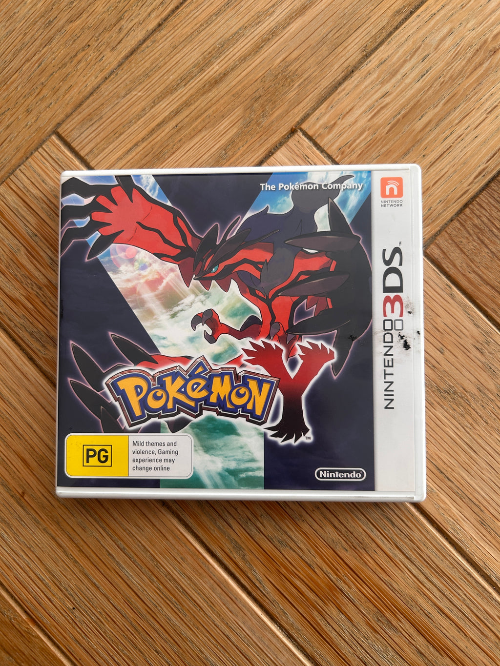 Pokémon Y (Nintendo 3DS, 2013 PAL) Complete With Manual CIB VGC