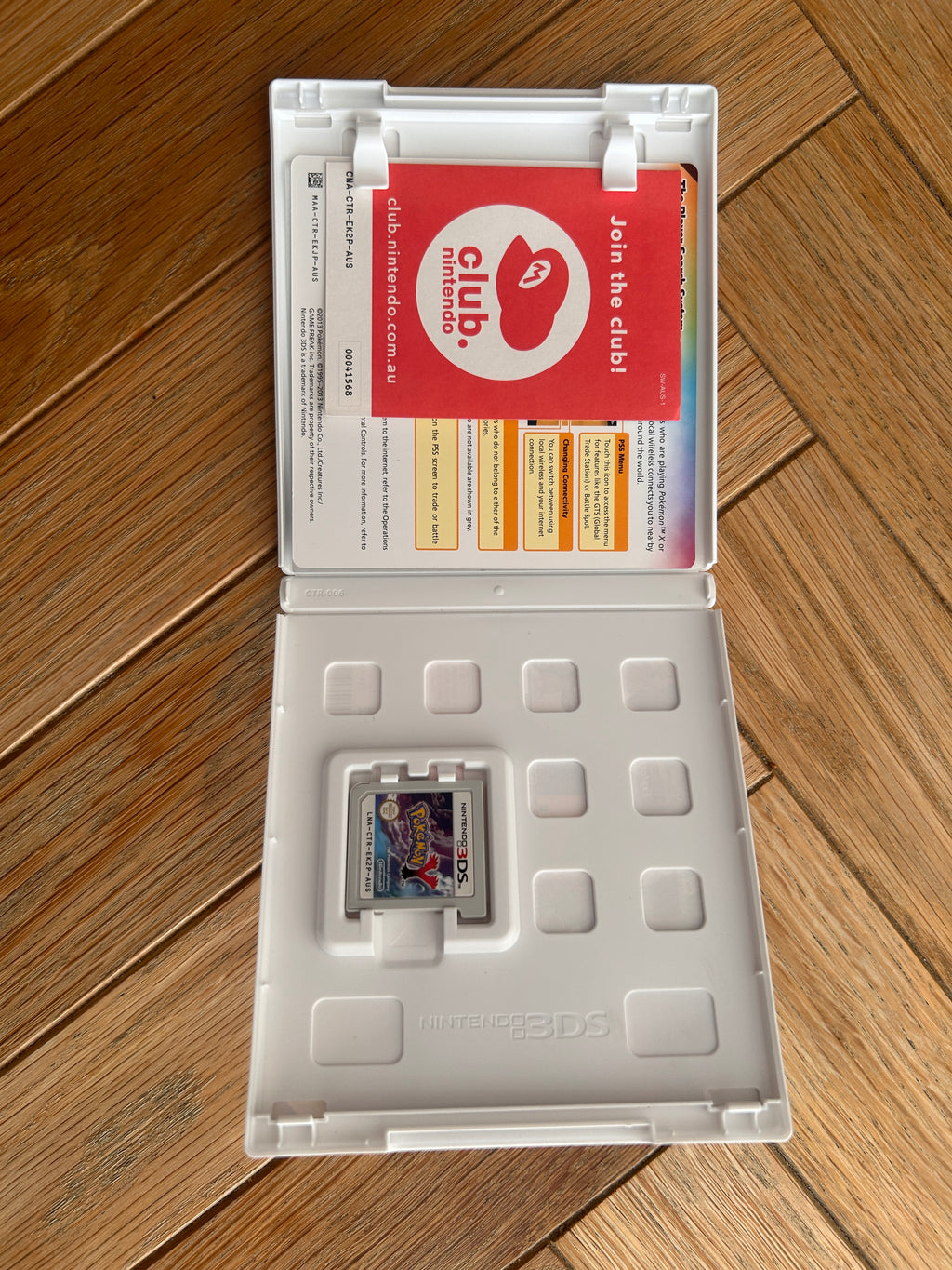 Pokémon Y (Nintendo 3DS, 2013 PAL) Complete With Manual CIB VGC