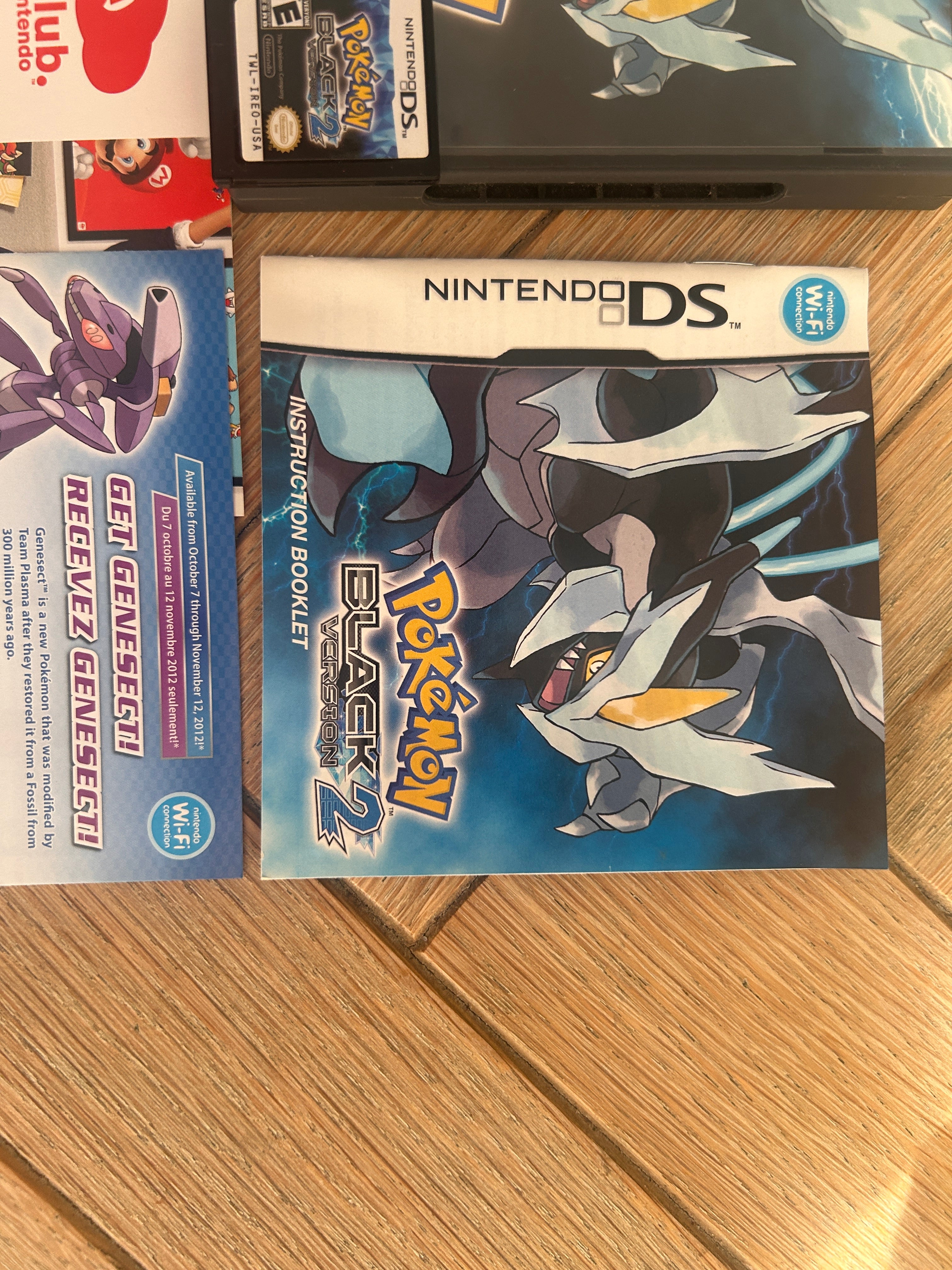 Pokemon Black Version 2 (Nintendo DS) Complete In Box CIB - Authentic - USA
