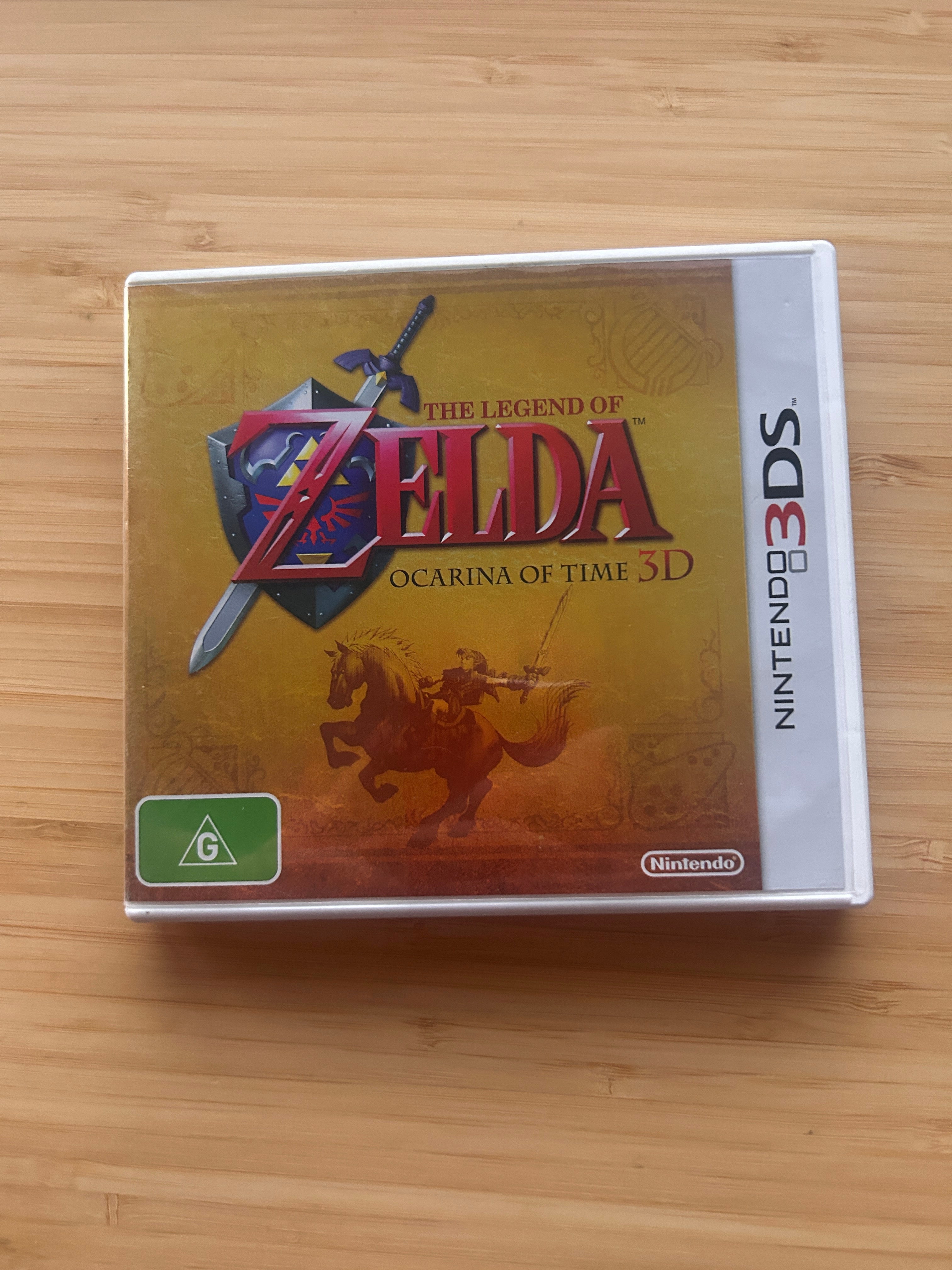 The Legend of Zelda: Ocarina of Time 3D Nintendo 3DS Game PAL AUS