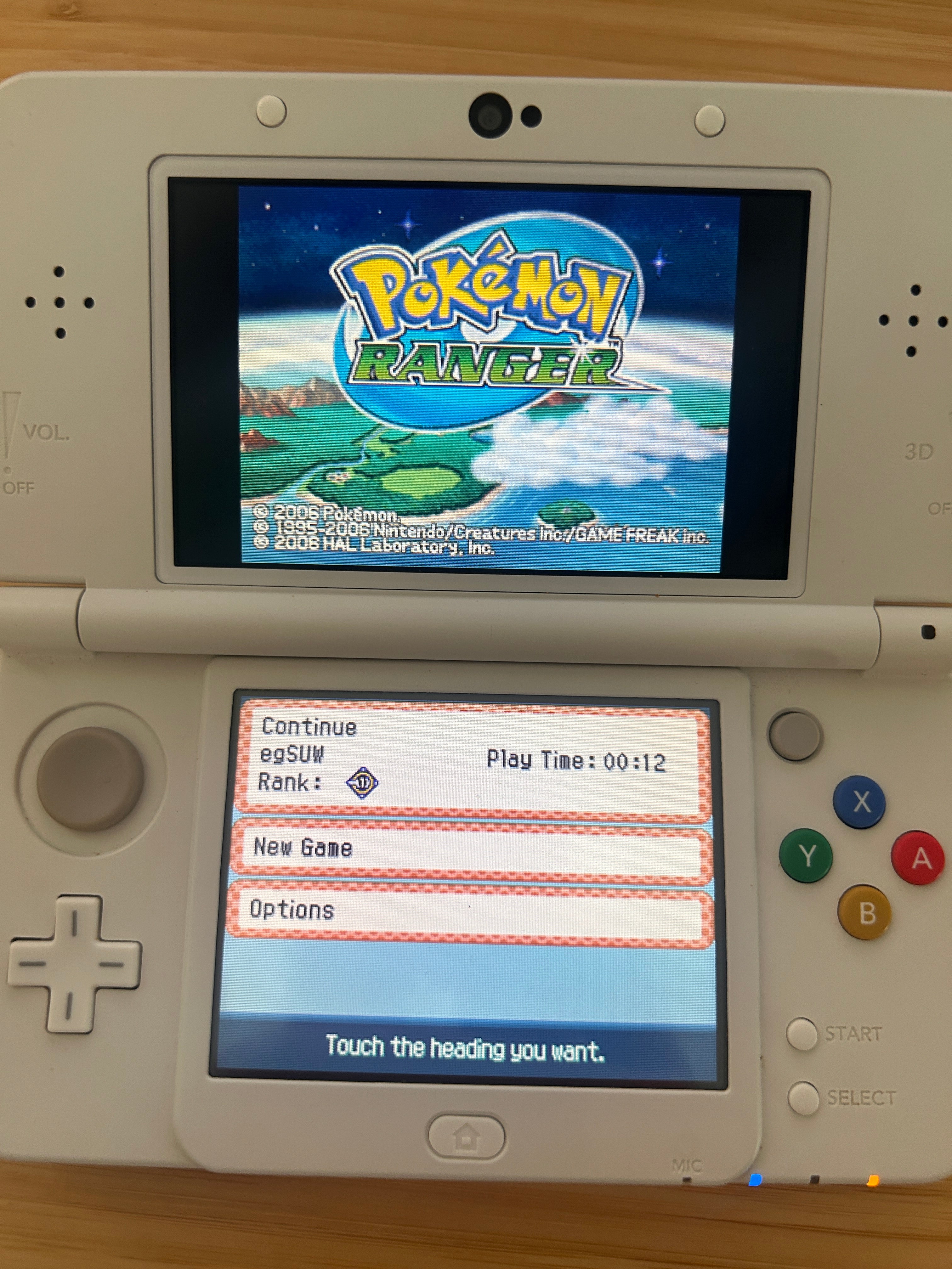 Pokemon Ranger - Nintendo DS PAL, AUS - Cartridge - Manaphy Still Redeemable