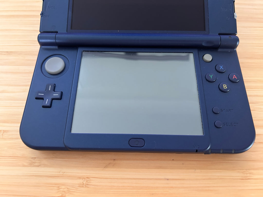 [Great] New Nintendo 3DS Xl, Metallic Blue, Top IPS, PAL, Charger + Stylus,