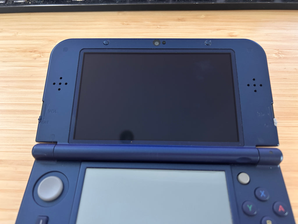 [Great] New Nintendo 3DS Xl, Metallic Blue, Top IPS, PAL, Charger + Stylus,