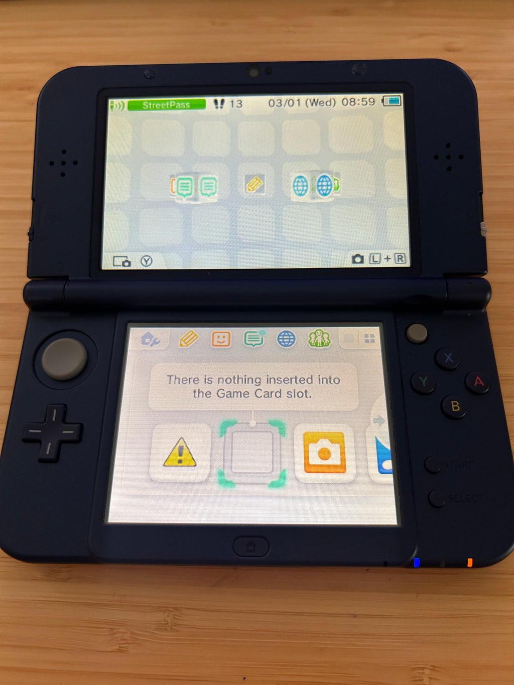 [Great] New Nintendo 3DS Xl, Metallic Blue, Top IPS, PAL, Charger + Stylus,
