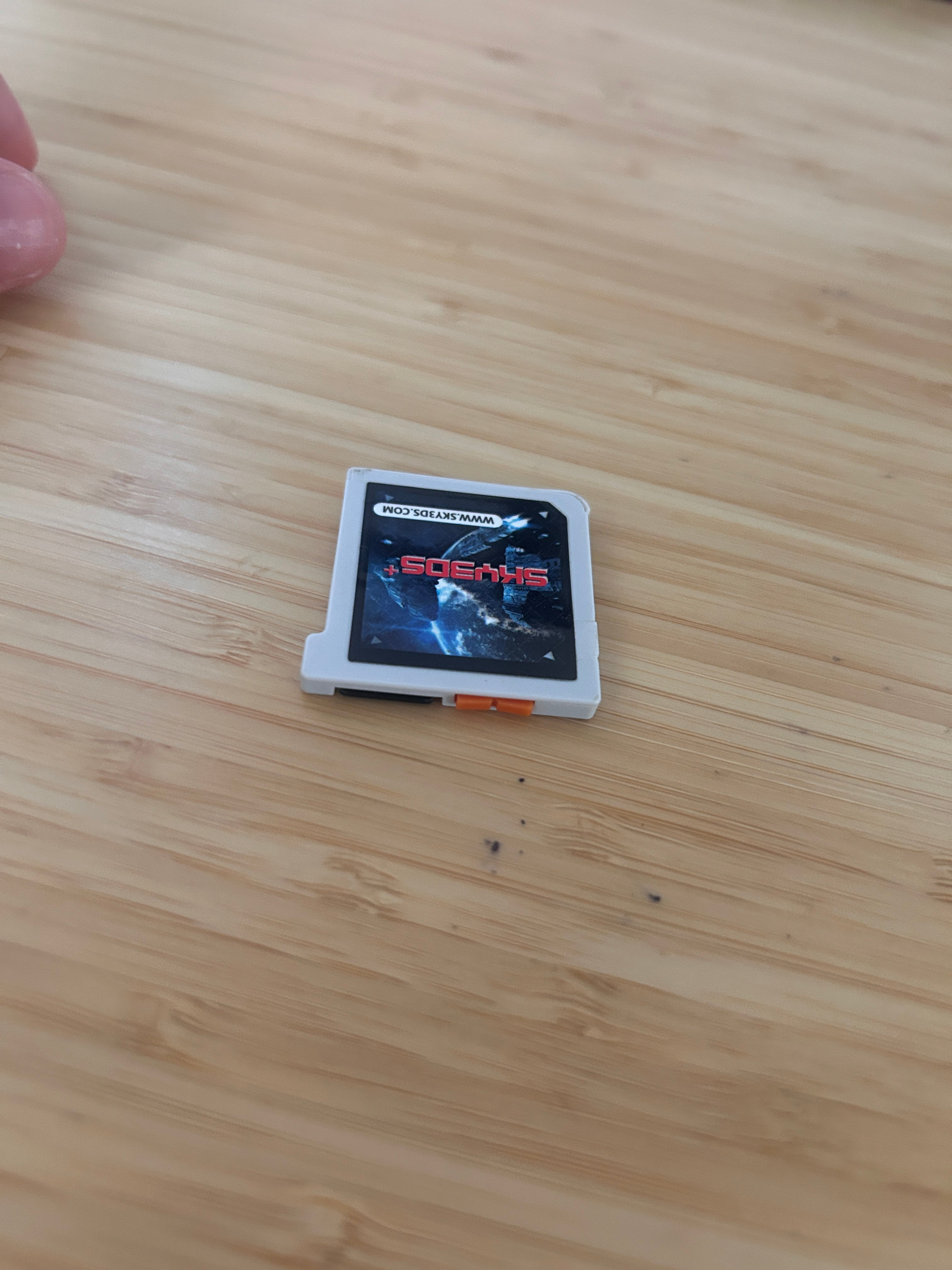 Sky 3DS+ Cartridge for 3DS Dual Orange button