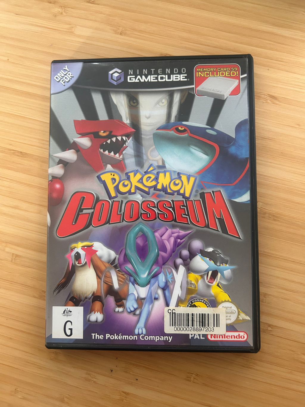 Pokemon Colosseum - Nintendo Gamecube CIB - Very Good Condition - Free Postage