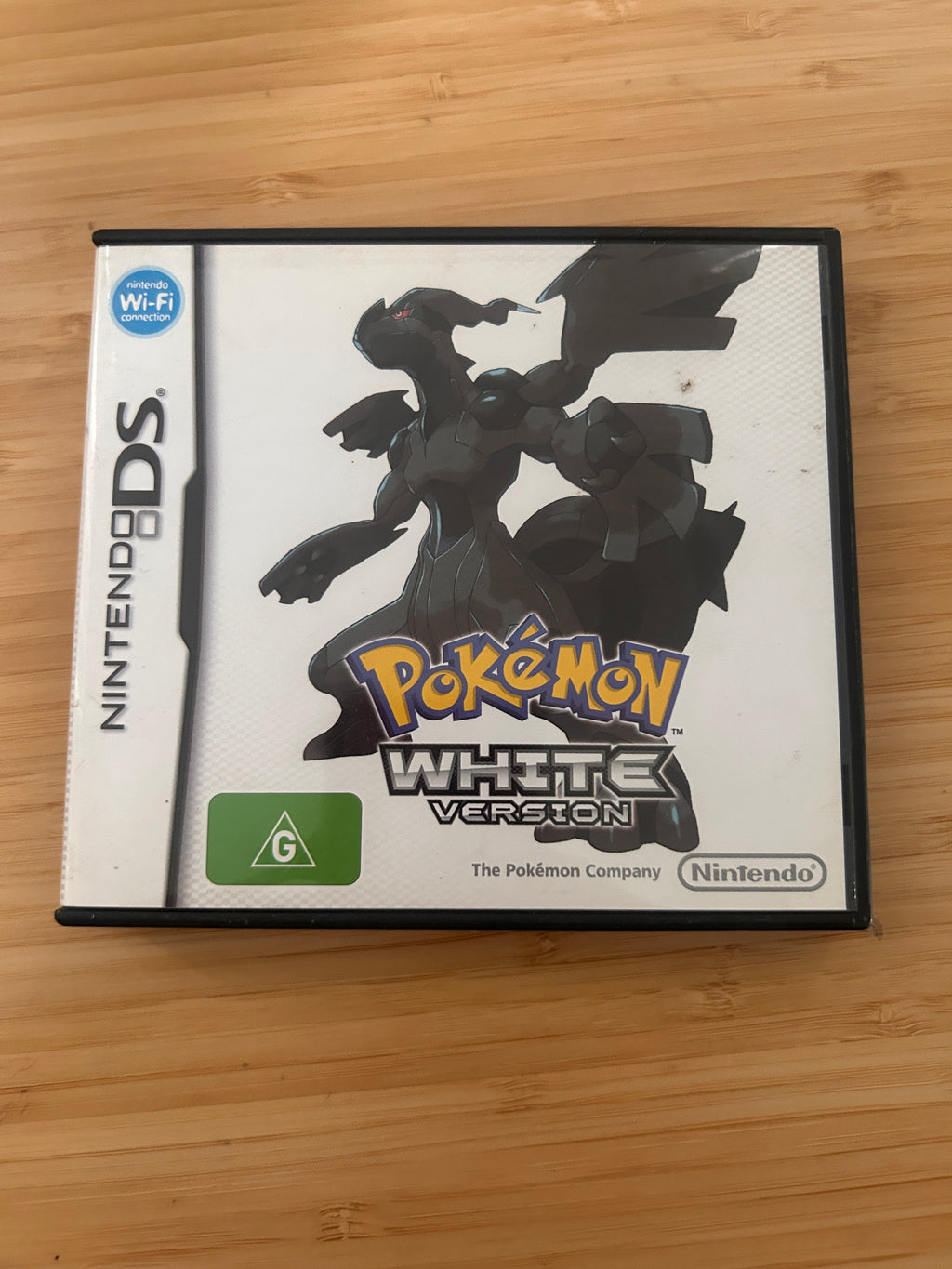 Pokemon White Version Nintendo DS Game Genuine AUS PAL CIB Complete With Manuals