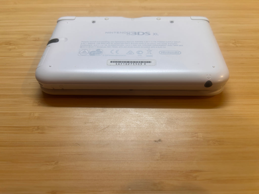 [Excellent] White Nintendo 3DS XL Console, PAL Region with Stylus