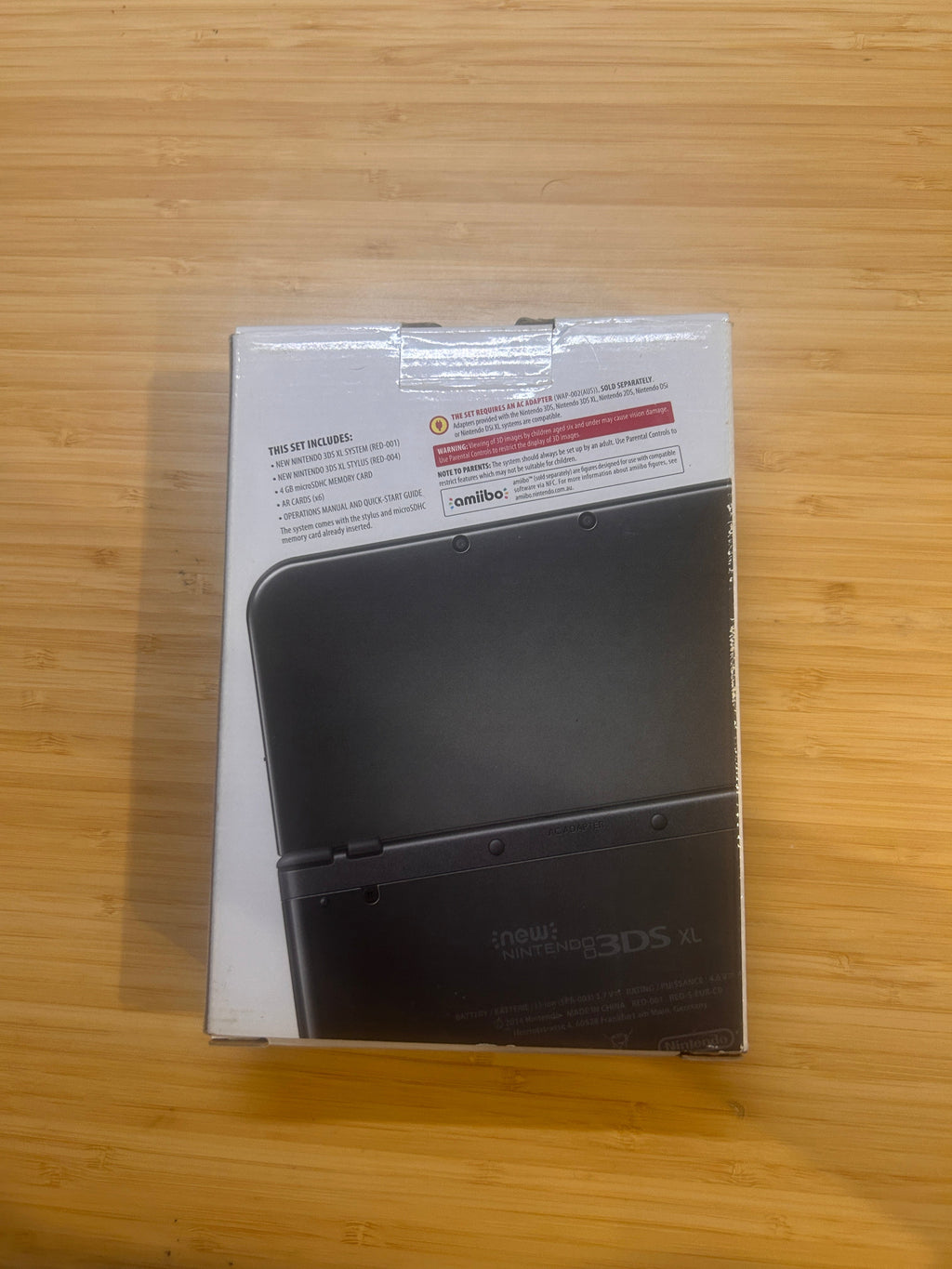 Metallic Black New 3DS XL Console, Top IPS, PAL, Complete w Boxes & Charger
